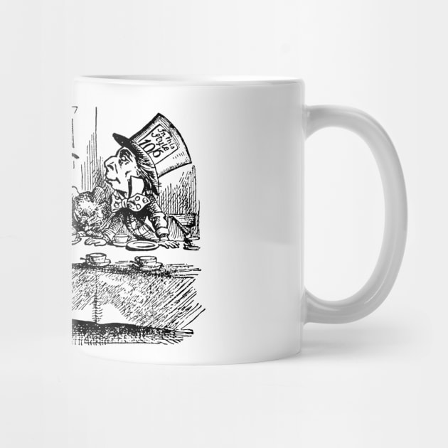 Vintage Alice in Wonderland Tea Party by MasterpieceCafe